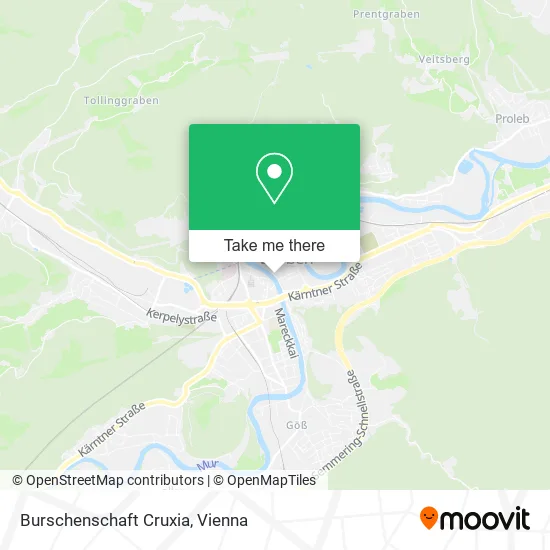 Burschenschaft Cruxia map