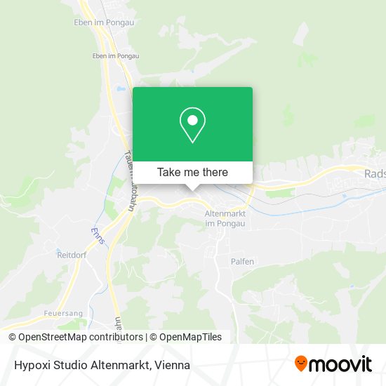 Hypoxi Studio Altenmarkt map
