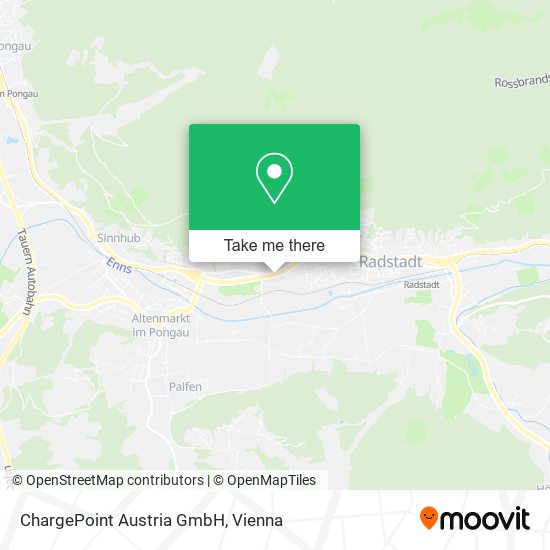 ChargePoint Austria GmbH map