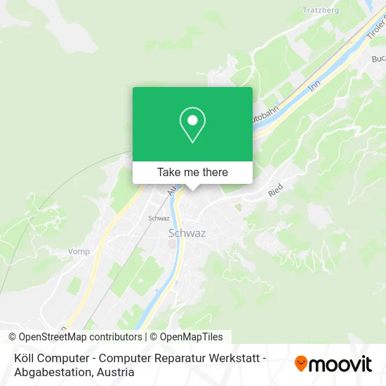 Köll Computer - Computer Reparatur Werkstatt - Abgabestation map