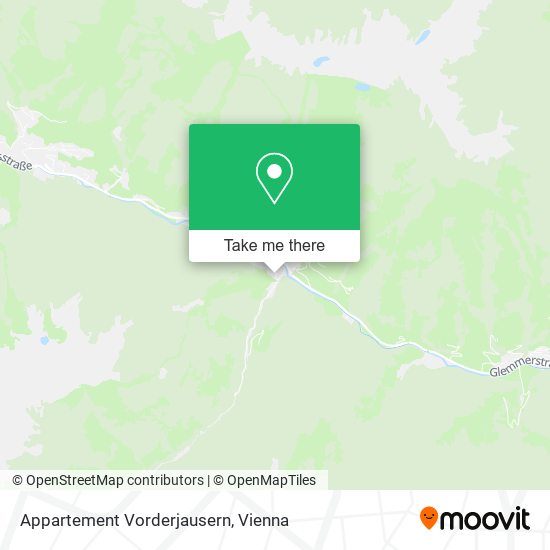 Appartement Vorderjausern map