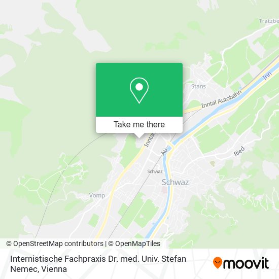 Internistische Fachpraxis Dr. med. Univ. Stefan Nemec map