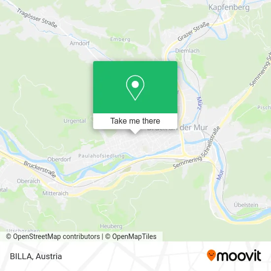 BILLA map