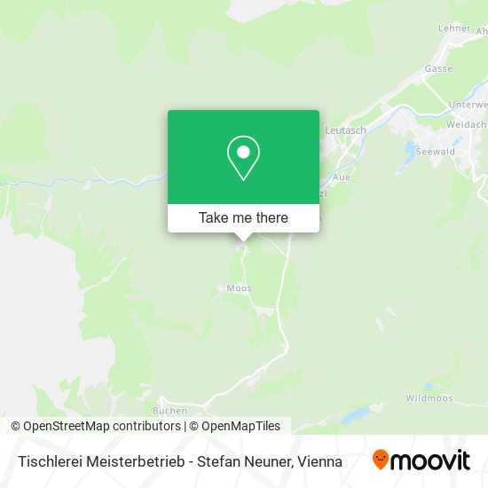 Tischlerei Meisterbetrieb - Stefan Neuner map