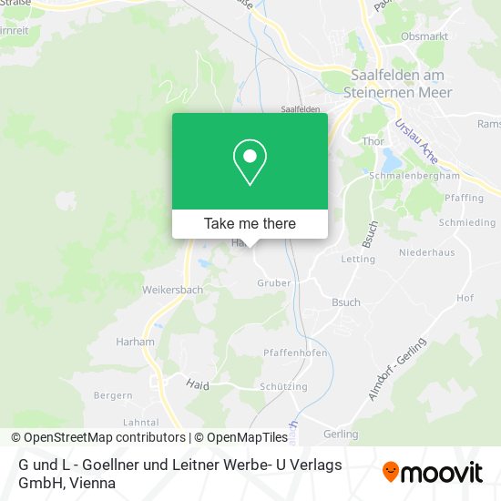 G und L - Goellner und Leitner Werbe- U Verlags GmbH map