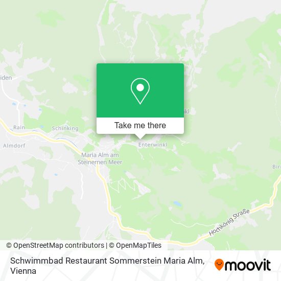 Schwimmbad Restaurant Sommerstein Maria Alm map