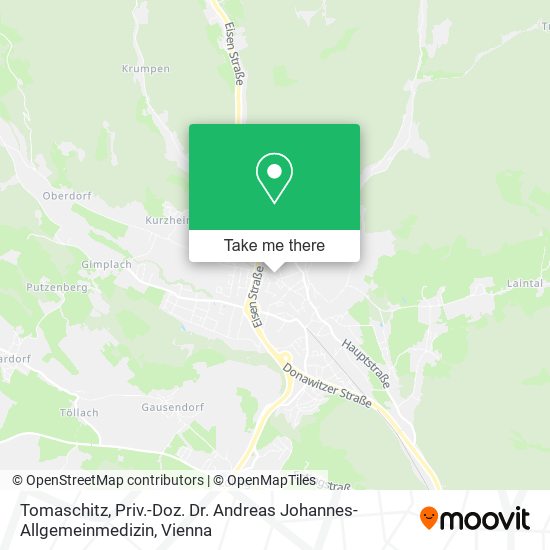 Tomaschitz, Priv.-Doz. Dr. Andreas Johannes-Allgemeinmedizin map