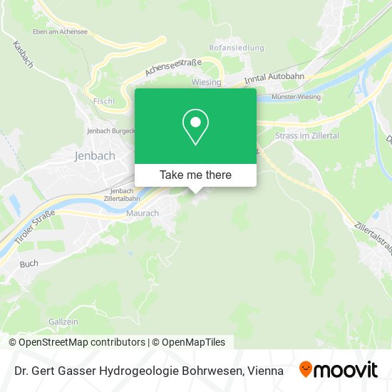Dr. Gert Gasser Hydrogeologie Bohrwesen map