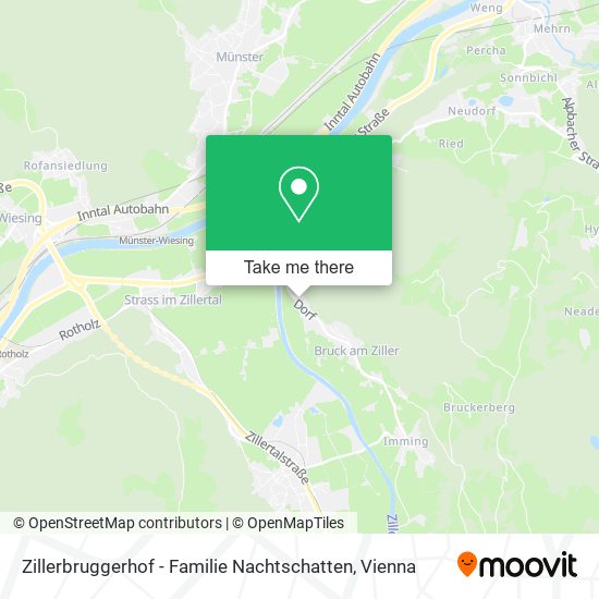 Zillerbruggerhof - Familie Nachtschatten map