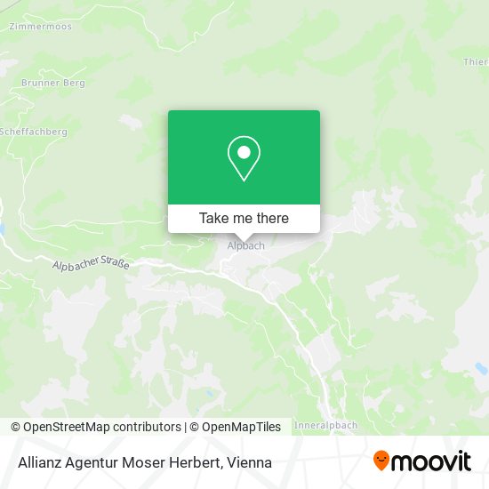 Allianz Agentur Moser Herbert map