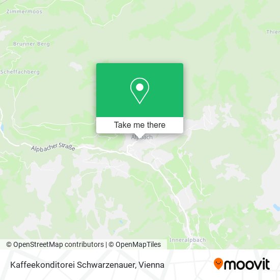 Kaffeekonditorei Schwarzenauer map