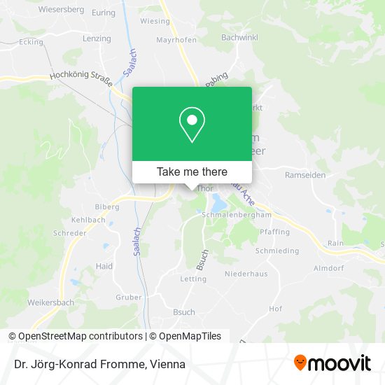 Dr. Jörg-Konrad Fromme map