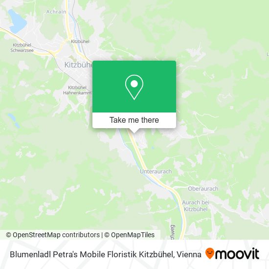 Blumenladl Petra's Mobile Floristik Kitzbühel map