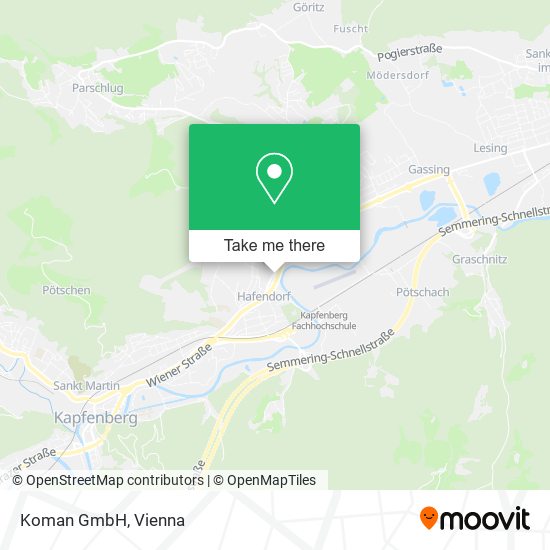 Koman GmbH map