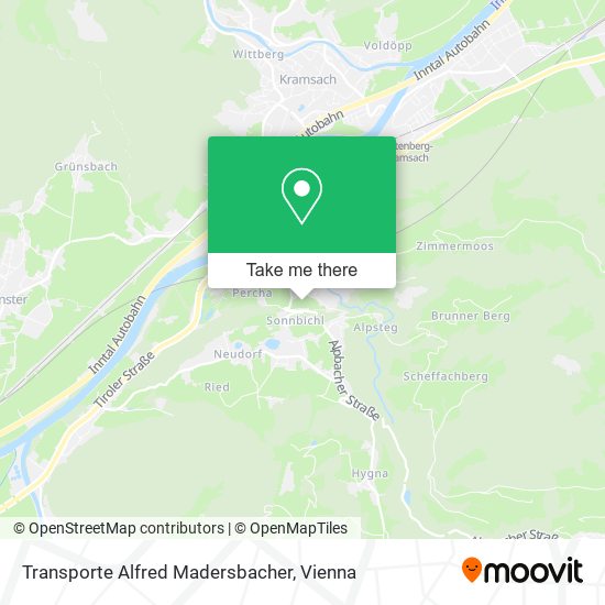 Transporte Alfred Madersbacher map