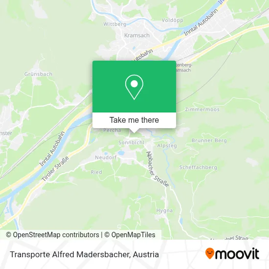 Transporte Alfred Madersbacher map