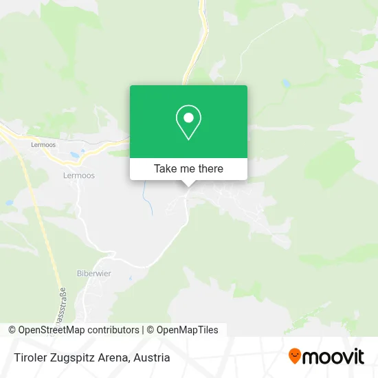 Tiroler Zugspitz Arena map