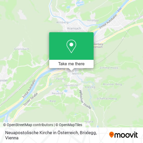 Neuapostolische Kirche in Österreich, Brixlegg map