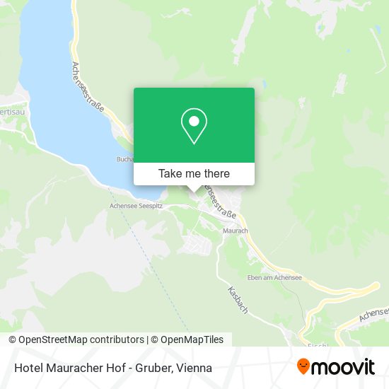 Hotel Mauracher Hof - Gruber map
