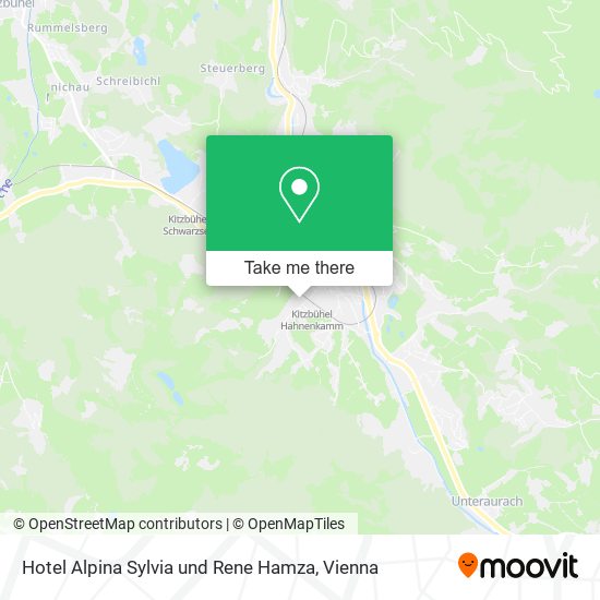 Hotel Alpina Sylvia und Rene Hamza map