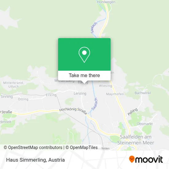Haus Simmerling map