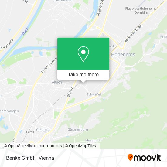 Benke GmbH map