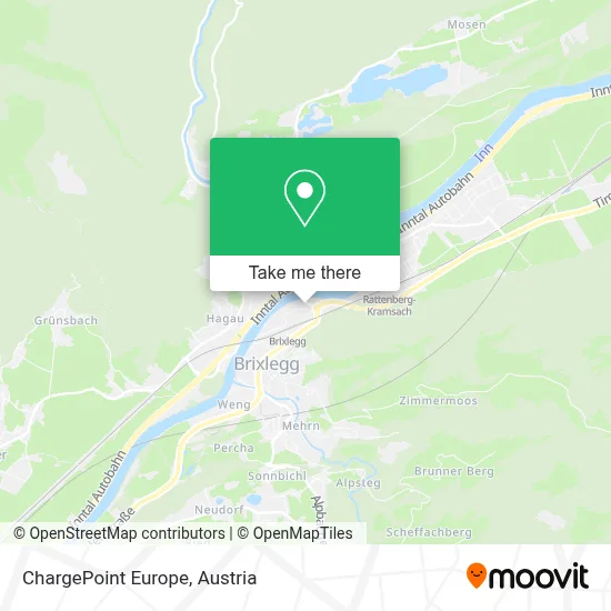ChargePoint Europe map