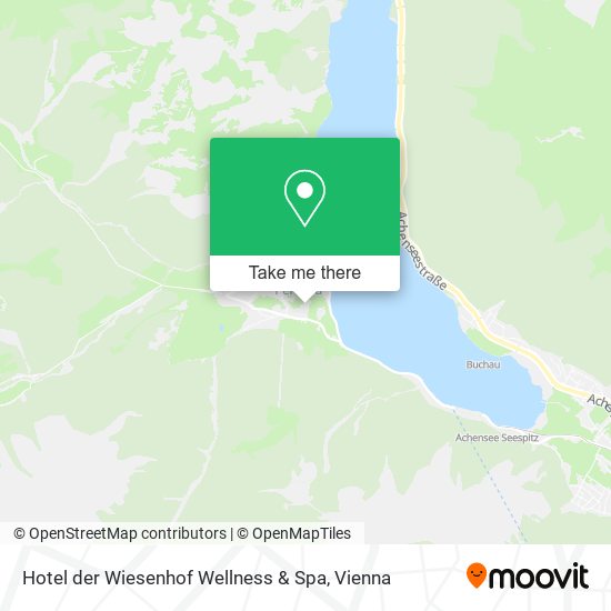 Hotel der Wiesenhof Wellness & Spa map