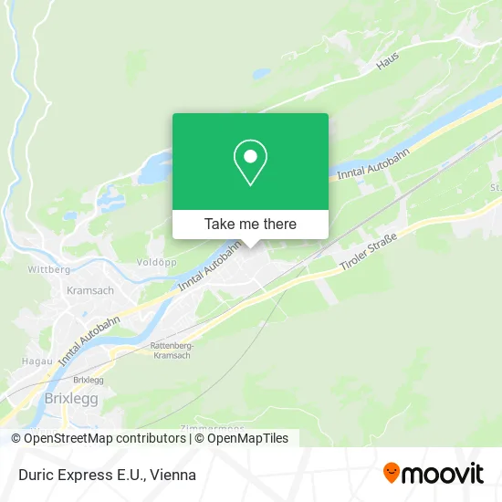 Duric Express E.U. map