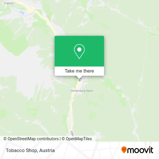 Tabak Trafik map