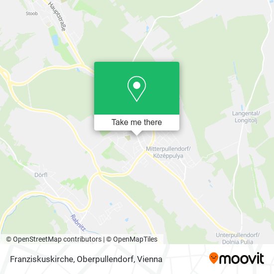 Franziskuskirche, Oberpullendorf map