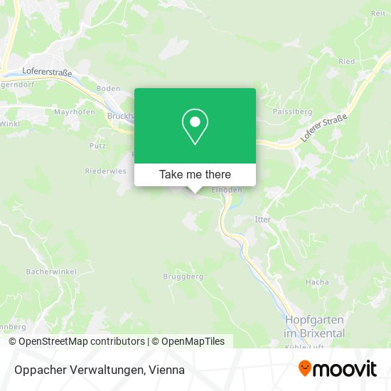 Oppacher Verwaltungen map