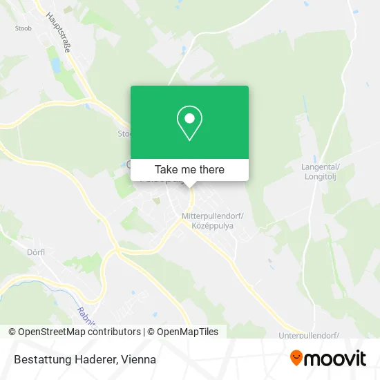 Bestattung Haderer map