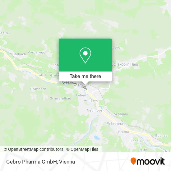 Gebro Pharma GmbH map