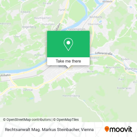 Rechtsanwalt Mag. Markus Steinbacher map