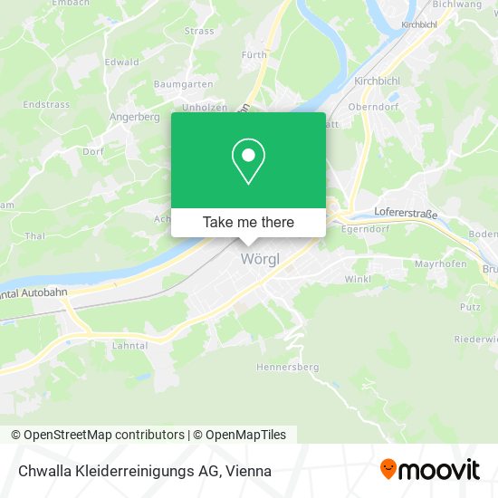 Chwalla Kleiderreinigungs AG map