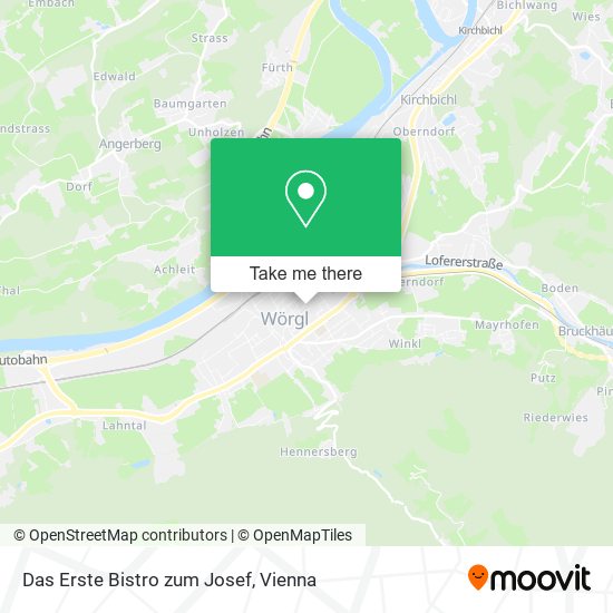 Das Erste Bistro zum Josef map