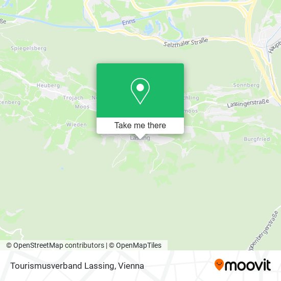 Tourismusverband Lassing map