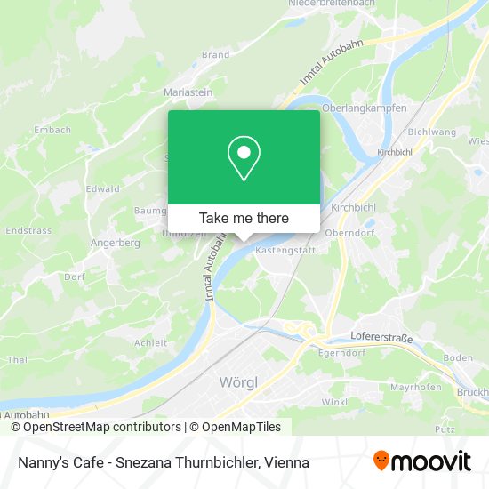 Nanny's Cafe - Snezana Thurnbichler map