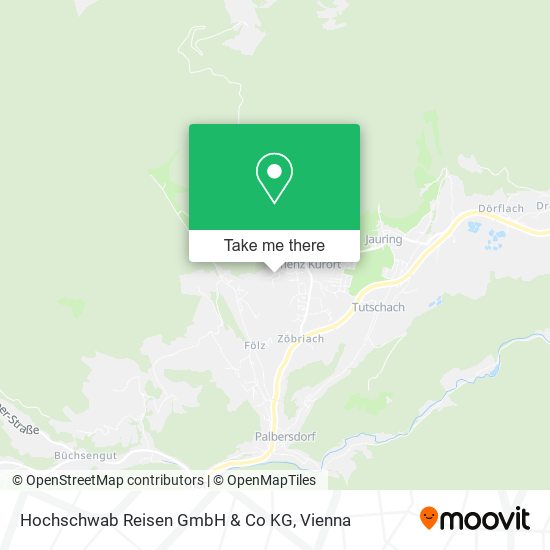 Hochschwab Reisen GmbH & Co KG map