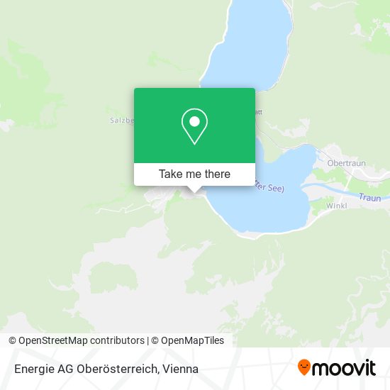 Energie AG Oberösterreich map