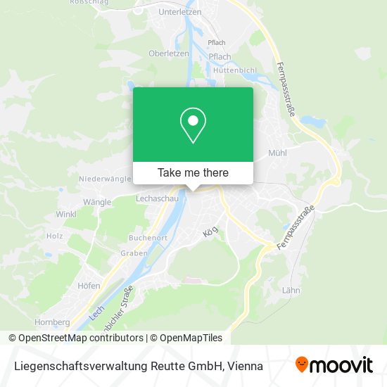 Liegenschaftsverwaltung Reutte GmbH map