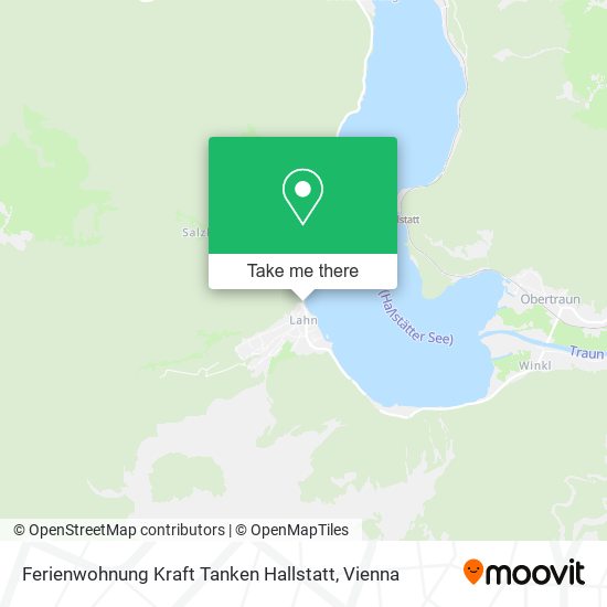 Ferienwohnung Kraft Tanken Hallstatt map