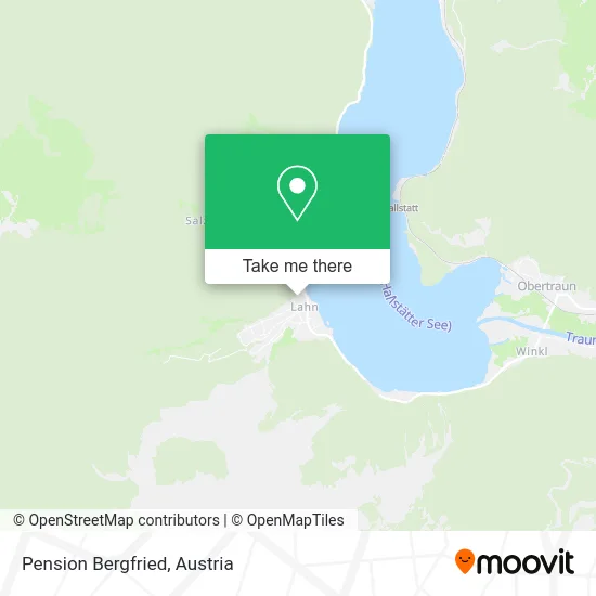 Pension Bergfried map