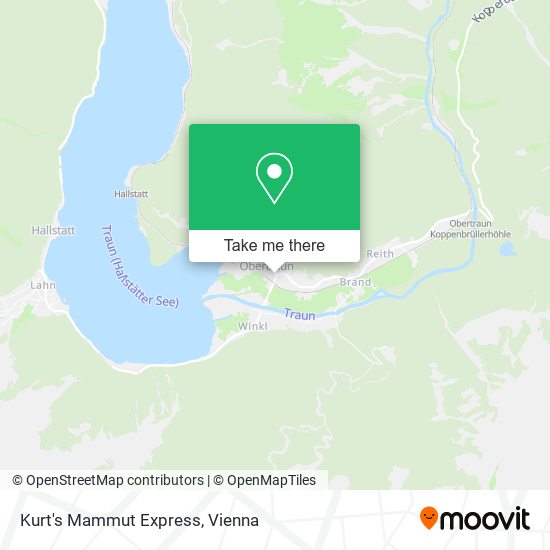 Kurt's Mammut Express map