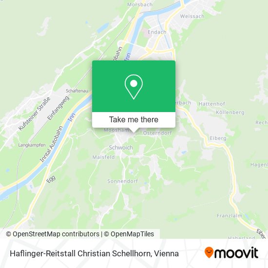 Haflinger-Reitstall Christian Schellhorn map