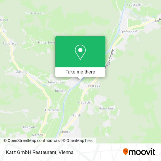 Katz GmbH Restaurant map