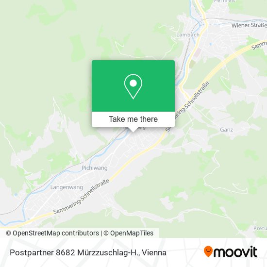 Postpartner 8682 Mürzzuschlag-H. map