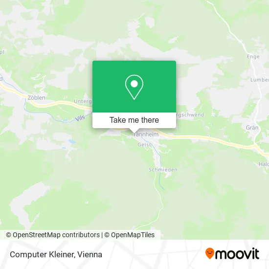 Computer Kleiner map