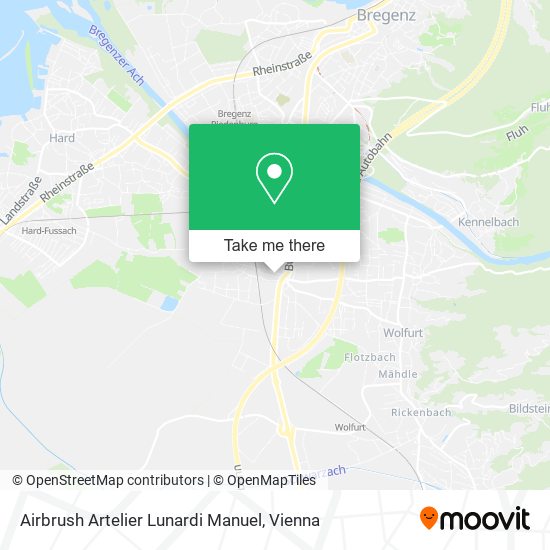 Airbrush Artelier Lunardi Manuel map